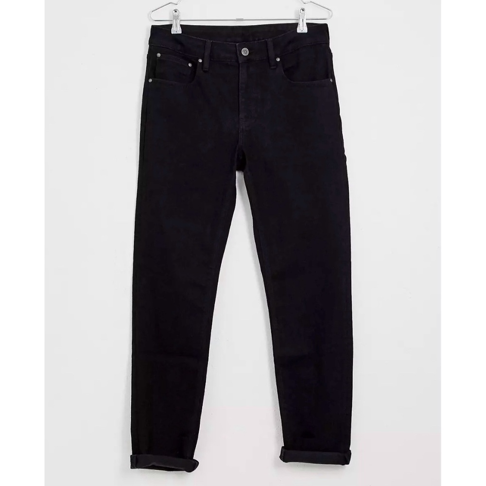ASOS | Black Streetwear Stretch Slim Mens Jeans